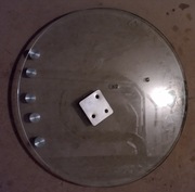 Szklana masywna stopa podstawa, Wentylator przenośny Renkforce DF-EF 16103