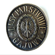 Odznaka Gajowego Br. Łopieńscy 1920+ unikalny egzemplarz