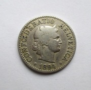 10 Rappenów 1894 r.  Szwajcaria