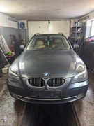 Bmw e61 przód/Maska/zderzak/błotniki/lampy/CAŁE AUTO PLATINGRAU METALIC