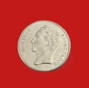 Moneta 1 boliwar 1967, Wenezuela