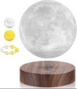 Lewitująca lampa LED Księżyc 3D z podświetleniem