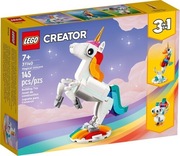 LEGO Creator 31140 – Magiczny Jednorożec 3w1 | instrukcje + pudełko