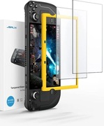 JSAUX 2x Matowe szkło ochronne Easy Fit Steam Deck / OLED ściereczka