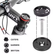 Uchwyt Licznika Rowerowego na Mostek Top Cap CNC GARMIN BRYTON CATEYE 3w1
