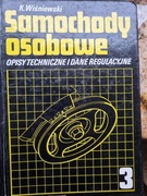 samochody osobowe opisy techniczne i dane regulacyjne cz.3   1988r.