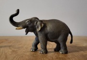 Schleich słoń indyjski figurka unikat model wycofany z 1997