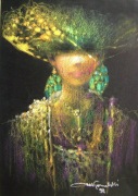 ANIOŁ ŚWIATŁA * pastel olejny * MIKOŁAJ KONCZALSKI