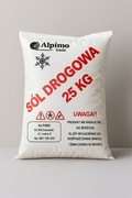 Sól drogowa worki 25kg. 1 tona na palecie. WARSZAWA, transport w cenie