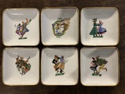 Zofia Stryjeńska. Zestaw 6 małych pater. Tańce Polskie.