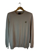 Sweter Lyle and Scott beżowy z logiem Xl