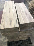 Stopnie dębowe rustykalne lakowane na czarno 