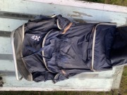 Stary kolekcjonerski PRL plecak turystyczny ze stelażem polsport Toruń