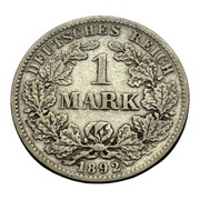 1 Marka 1892 F - SREBRO
