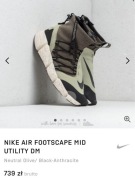 Nike Air footscape mid utility dm
