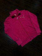 Oryginalna Bluza PUMA Różowa Czerwona z Kapturem Rozmiar 164 / S