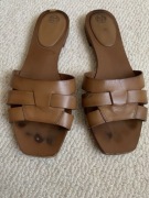 Massimo Dutti klapki skóra 37