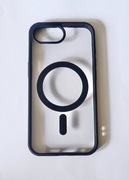 Etui/case przezroczyste z magsafe czarne iPhone 16E