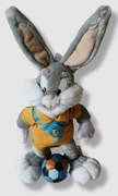 Looney Tunes WB Bugs Bunny Królik maskotka z piłką Vintage 1998 30cm