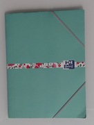 Teczka tekturowa A4 z gumką solidna