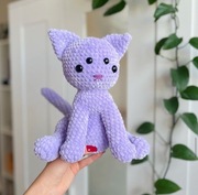 Spider cat na szydełku 