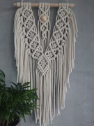 MAKRAMA SMUKŁA modny wzór ze sznurka   IDEALNA NA PREZENT 