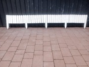 Palisada drewniana rolborder