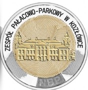 5zł przedsprzedaż 10szt mennicze 2026. Zespół Pałacowo-Parkowy w KOZŁÓWCE 