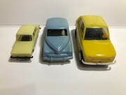 ZESTAW modele samochodów osobowych kiosk PRL