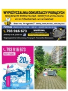 Wynajem odkurzacza piorącego Warszawa