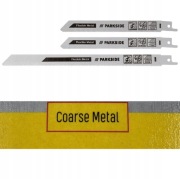 PARKSIDE Brzeszczoty lisi ogon piła szablasta 3szt metal gruby