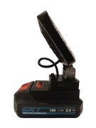 Lampa robocza LED 48W halogen do ERBAUER EXT 18V z USB QC 3.0