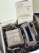 Prezent na Dzień Kobiet – bransoletka + klamra do włosów (gotowy zestaw)