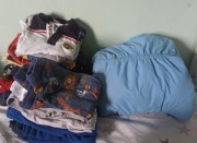 Paczka ciuchów 86 kombinezon zimowy kurtka bluzka spodnie spodenki