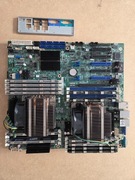 Płyta główna serwerowa 2CPU Intel S2600CP + cpu + ram 48GB