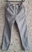Eleganckie Spodnie Chinosy H&M z Szelkami - Rozmiar 134