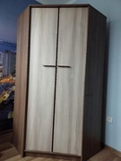 Szafa narożna dwudrzwiowa garderoba salon sypialnia przedpokój na korytarz