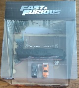 JADA Diorama Fast and Furious NANO SCENE Final Race Toyota Supra Charger