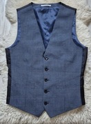 Kamizelka garniturowa S Granatowa Burton Menswear London 