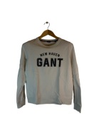 Bluza gant biała z dużym logiem s