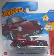 Hot Wheels 2025 Porsche 911 Turbo cabriolet 239/250 NAJSZYBSZA WYSYŁKA