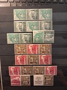 Deutsche Reich Bauten 1940r W148,S266-269,S258-9,S261,K37-8, czyste b.podl.