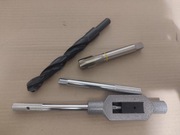 Gwintownik maszynowy 1/2 " cala Format - zestaw