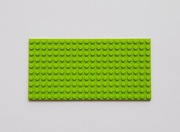 Płytka konstrukcyjna 10 x 20 – jasno zielona (Pasuje do innych klocków)