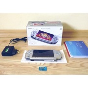 NOWA PSP 3004 SLIM SREBRNY METALIC + GRATISY + GWAR + GRY !!