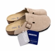 Birkenstock Boston Taupe rozm. 39  nowe 
