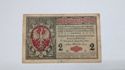 2 marki polskie, 1916, jenerał, Miłczak #3a, stan V