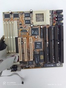 Płyta główna Baby AT Socket 7 PCI ISA Intel Pentium AMD K6 retro DOS