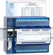Wut W&T  Sterownik Web-IO 57630m 12x Moduł wejść  wyjść