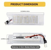 Led podświetlenie tablicy rejestracji Alfa Romeo 159 Mito